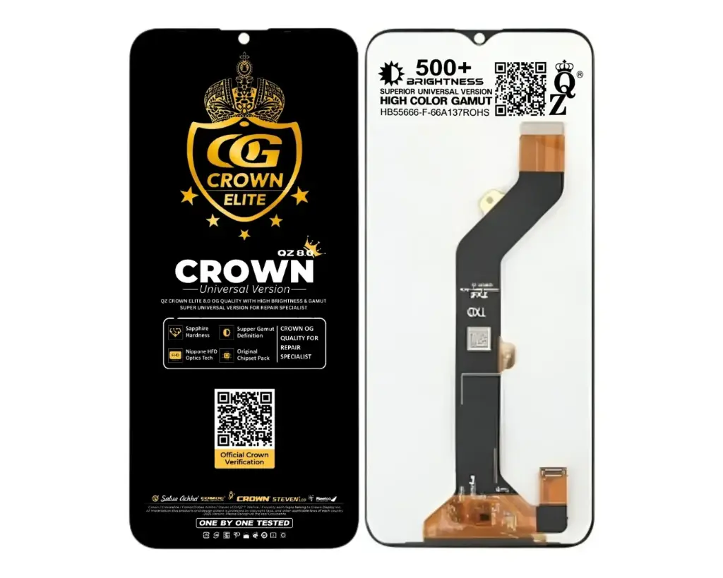 Tecno Spark (6) GO Crown LCD Unit (BLACK) 