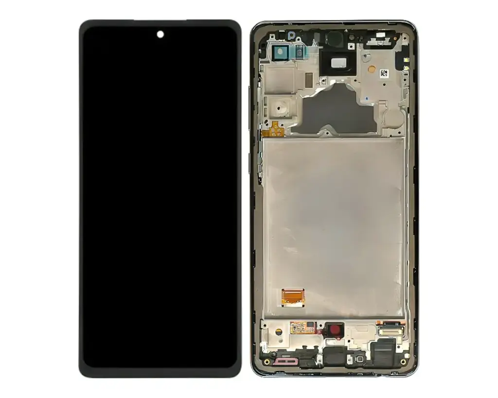 Samsung A(72) With Frame OGS Unit (BLACK) 