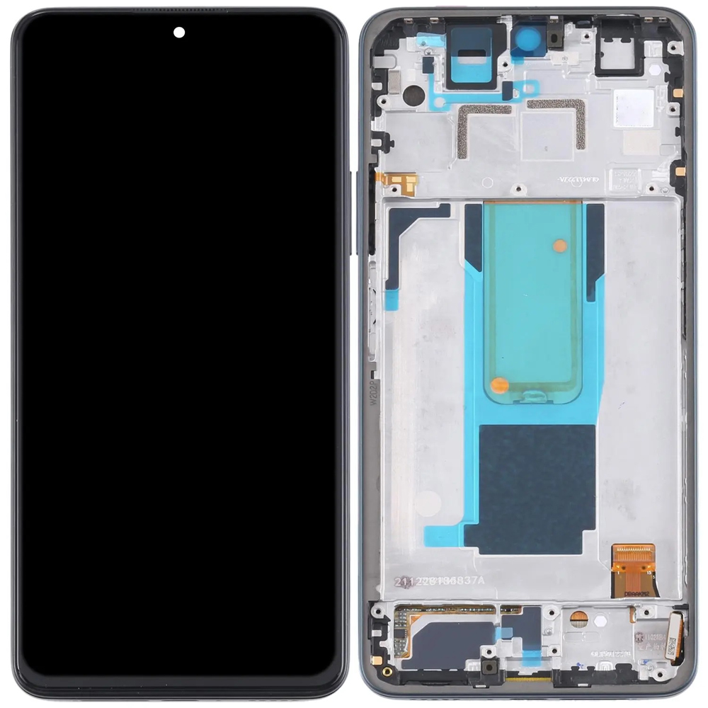 Redmi Note (11) Pro  Led  Original Shade Full Display With Ring Unit (BLACK) 