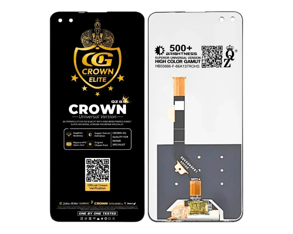 infinix Zero (8)i X(687) Crown LCD Unit (BLACK) 
