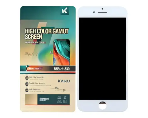 [UTCiP8GPL-5-1] iPhone (8)G Plus Kaiku LCD Unit (WHITE)