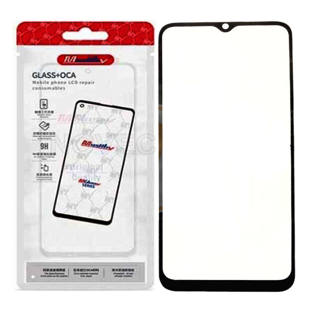 Vivo Y(03) OCA Glass (BLACK)