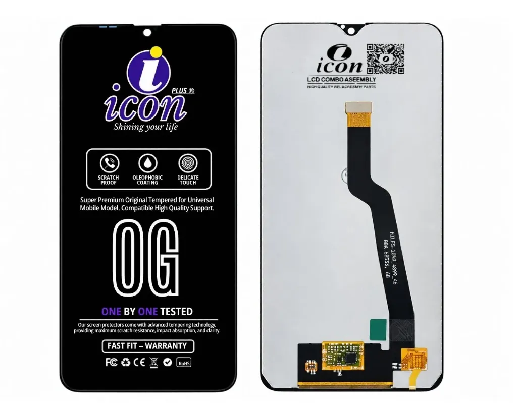 [UTCSA10-4-2] Samsung A(10) icon LCD Unit (BLACK)