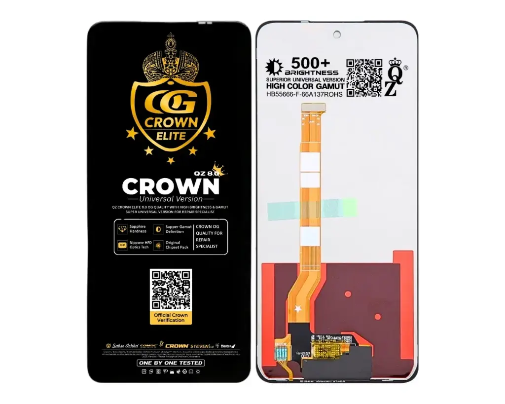 [UTCOA3X-10-2] Oppo A(3)X Crown LCD Unit (BLACK)