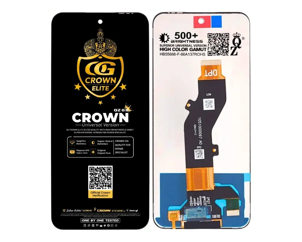 infinix Hot (50)i X(6531) Crown LCD Unit (BLACK)