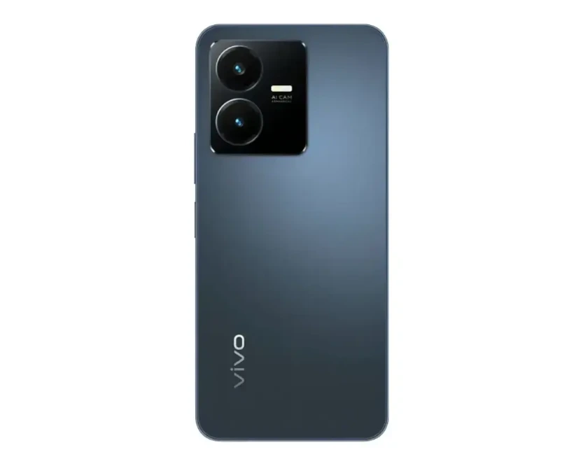[HS9ViY22-3-2] Vivo Y(22) Only Back (BLACK)