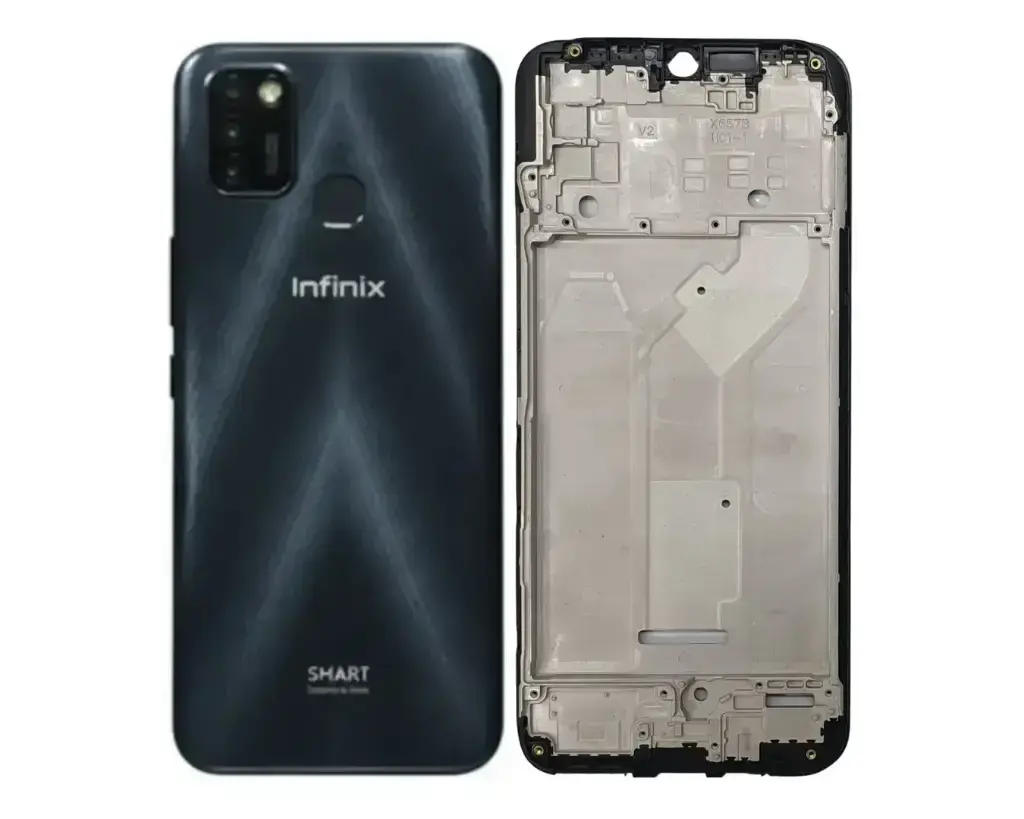 [HS6iNSMT5-3-2] infinix Smart (5) X(657) Complete Housing (2 in 1) (BLACK)