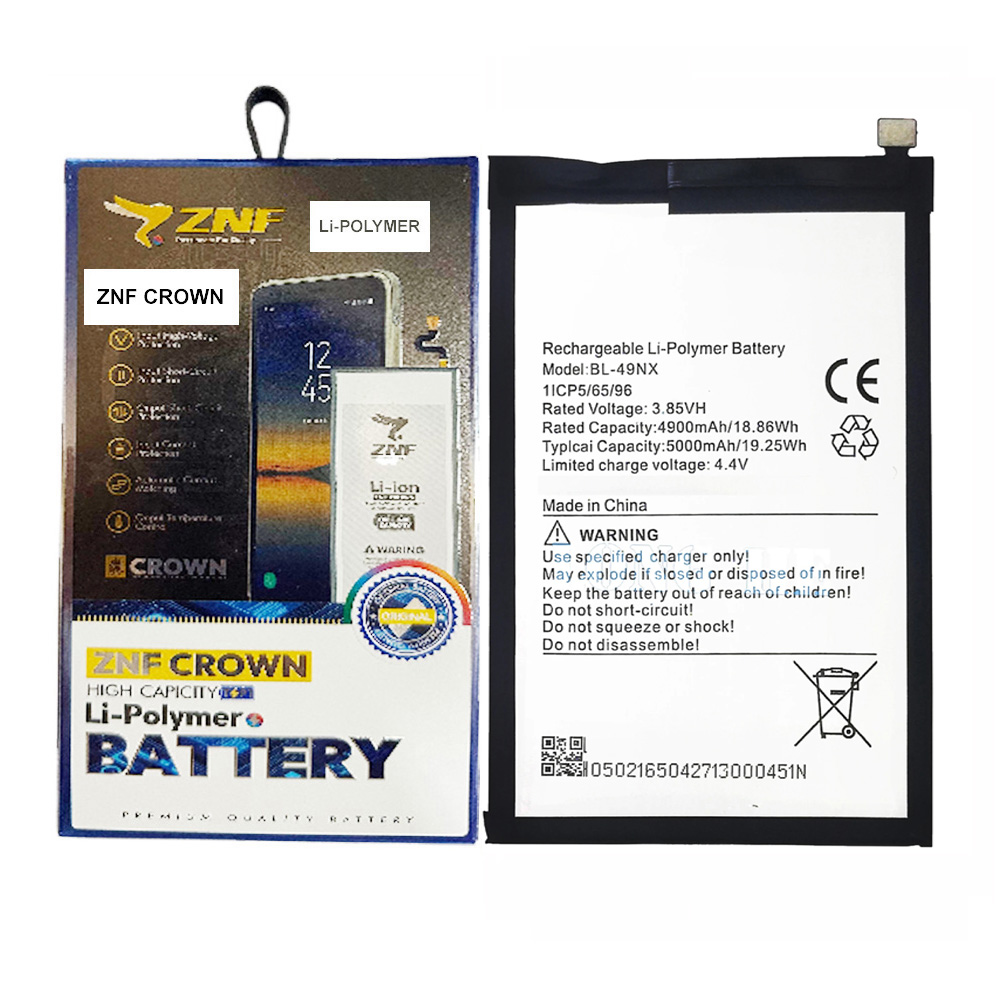 infinix Smart (8) Battery ZNF (BL-49NX)