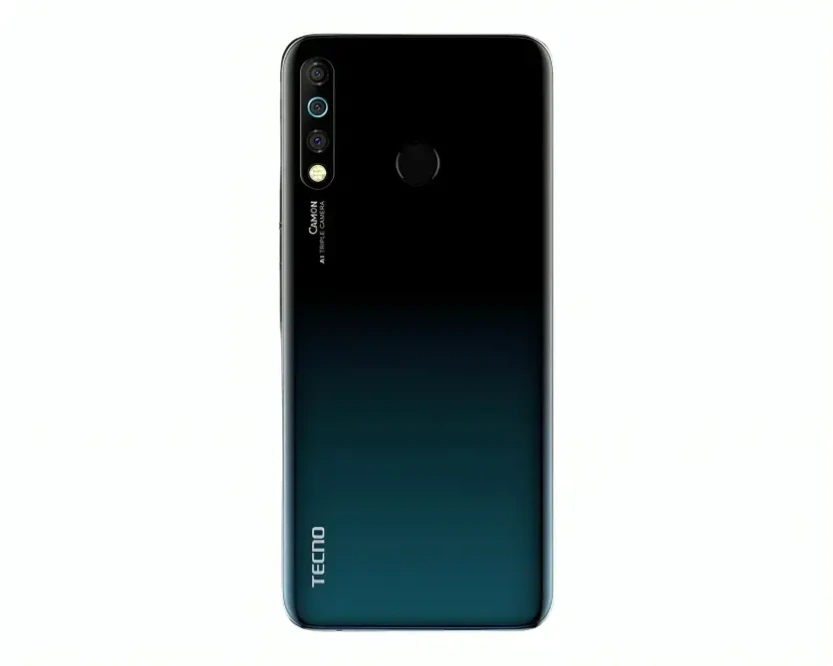[HS9TECMN12A-3-2] Tecno Camon (12) Air Only Back (BLACK)