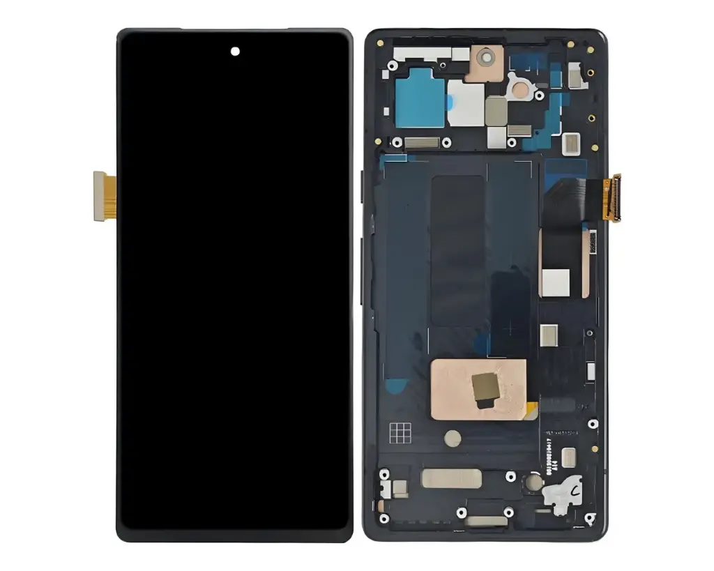 Google Pixel (7)A iC Fresh Full Display With Ring LED Unit (BLACK)