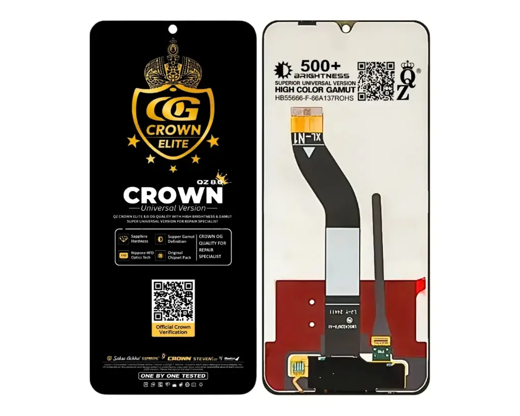 Redmi (14)C Crown LCD Unit (BLACK)