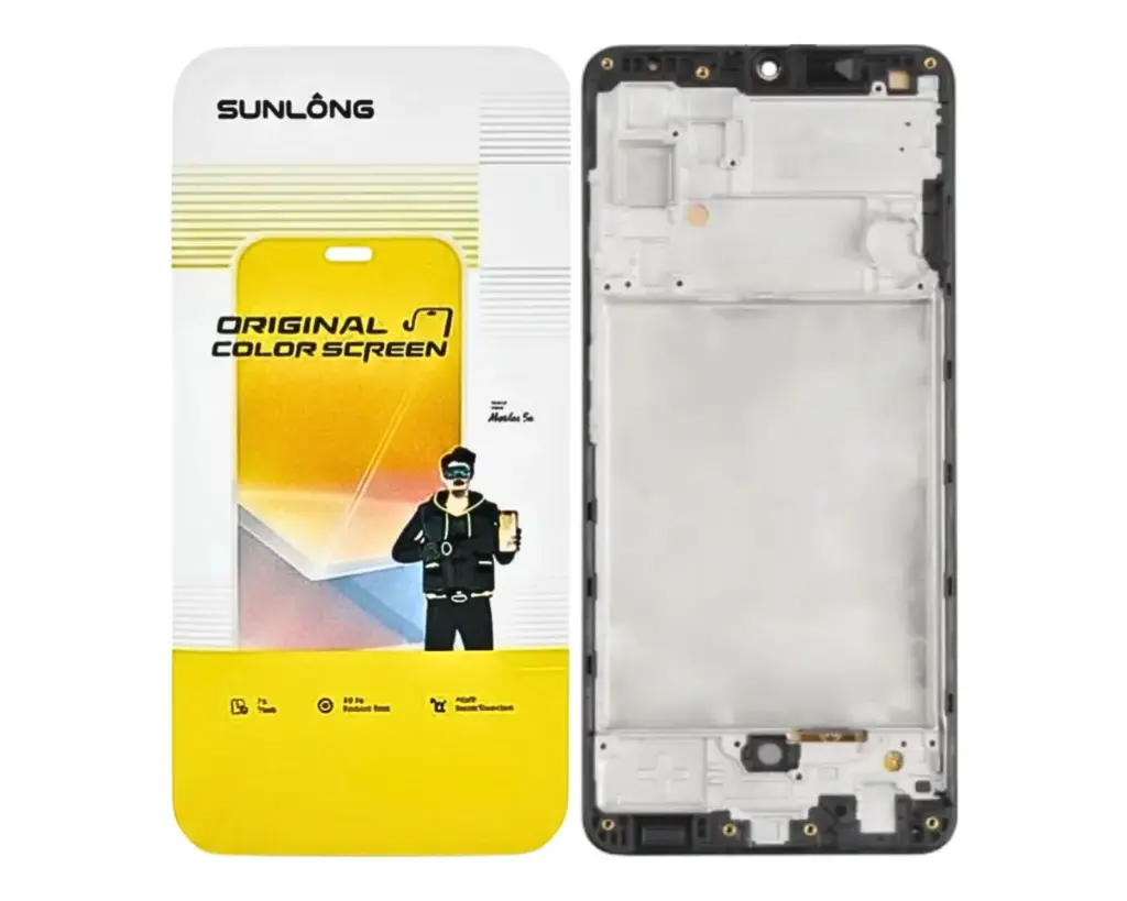 Samsung A(32) iC Fresh Full Display With Ring Sunlong LED Unit (BLACK) 
