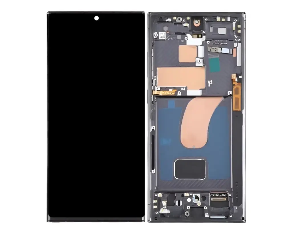 Samsung S(23) Ultra Original Shade Full Display Without Ring LED Unit (BLACK)
