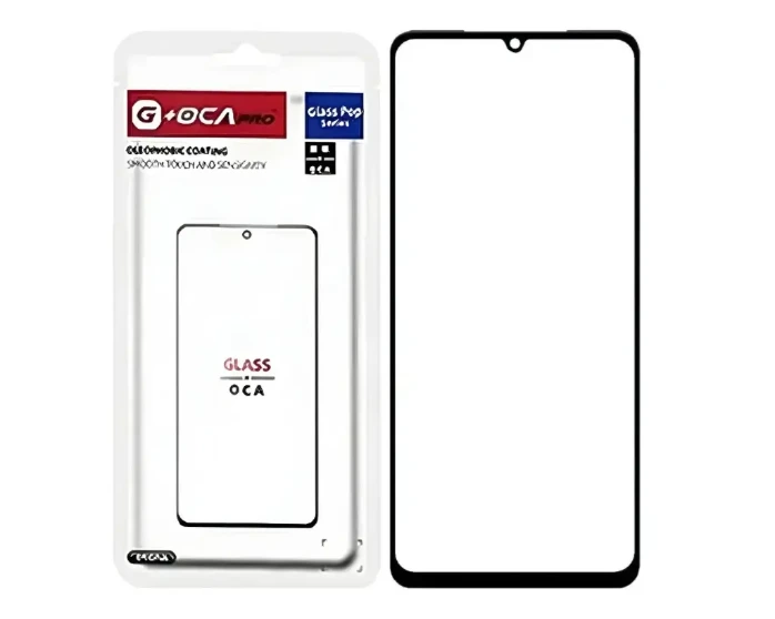 [TGViY04-2-2] Vivo Y(04) OCA Glass (BLACK)