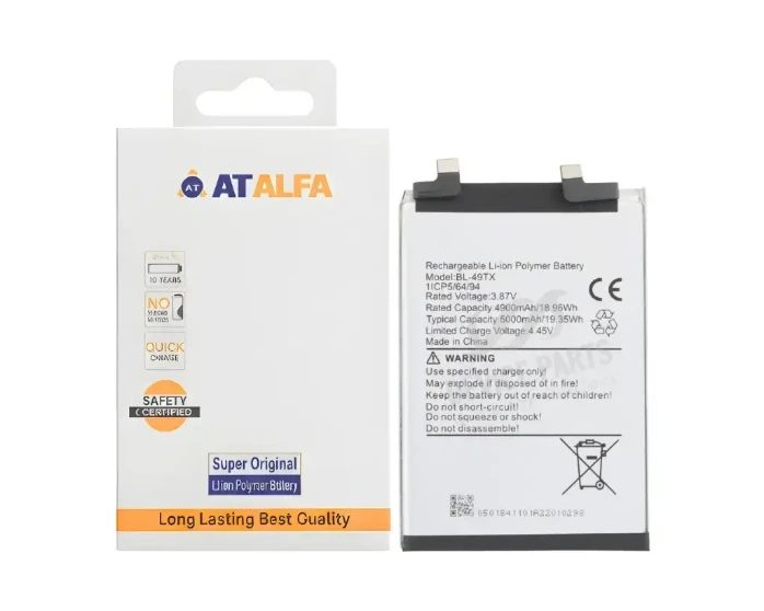 [BTiN49TX-16] infinix Note (30) Battery AT Alfa (49TX)