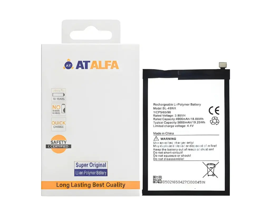 infinix Smart (8) Battery AT Alfa (BL-49NX)
