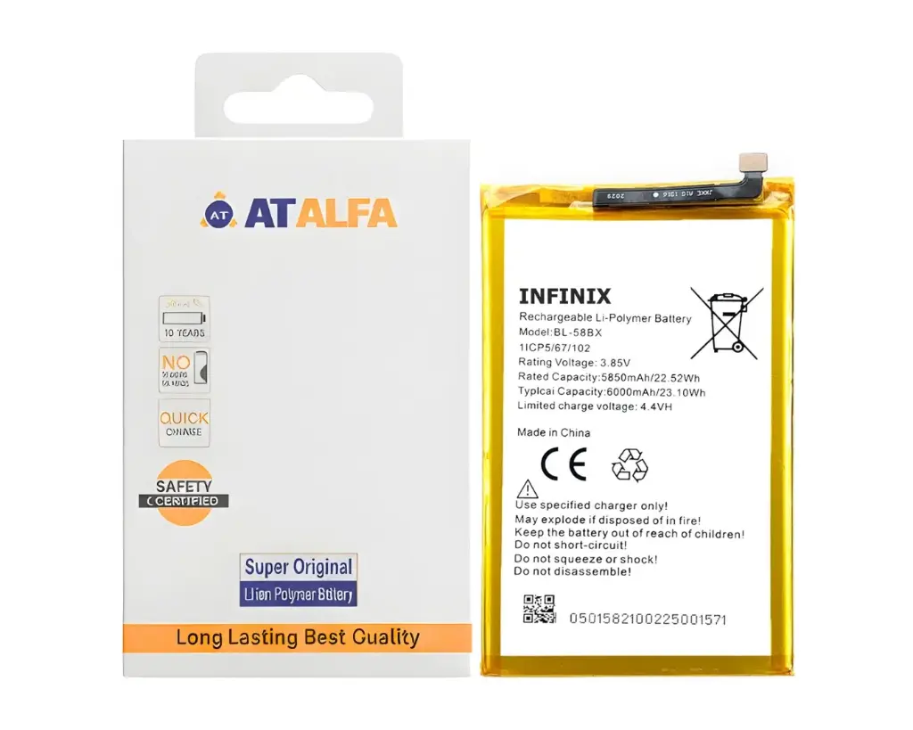 infinix Hot (9) Play X(680) Battery AT Alfa (58BX)
