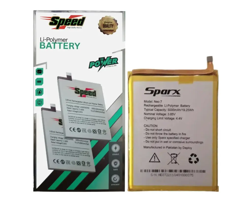 Sparx Neo (7) Battery Speed