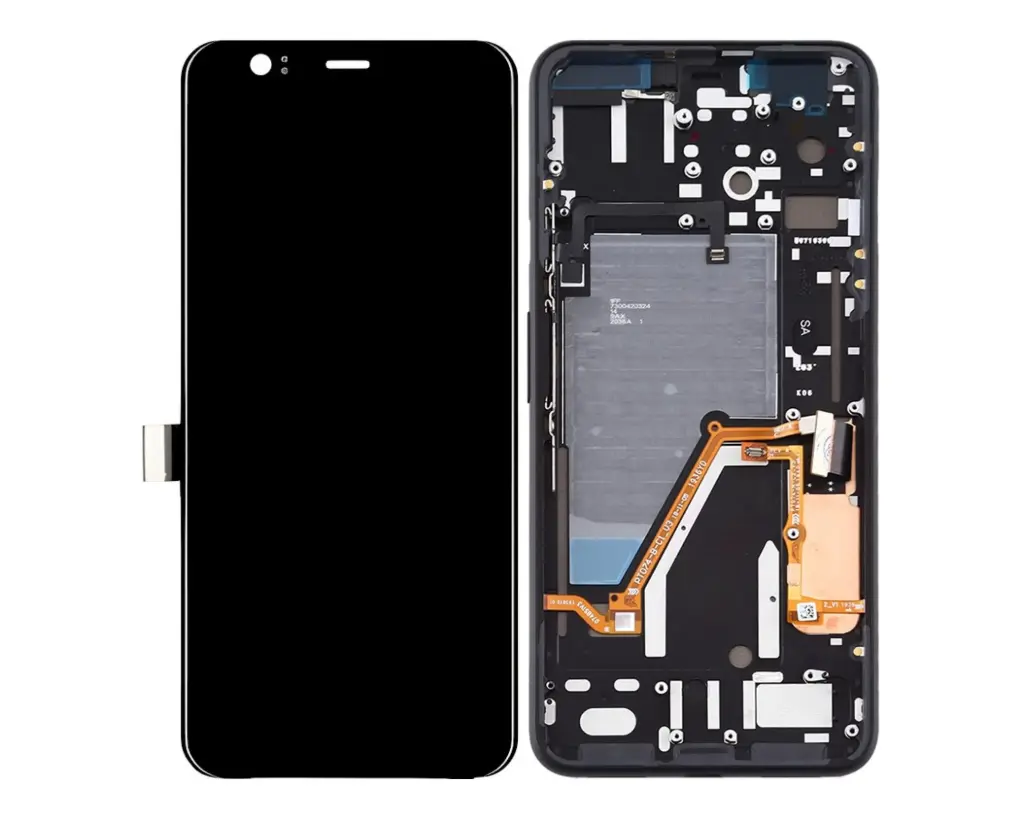 Google Pixel (4)XL Original Fresh Full Display With Ring LED Unit (BLACK)
