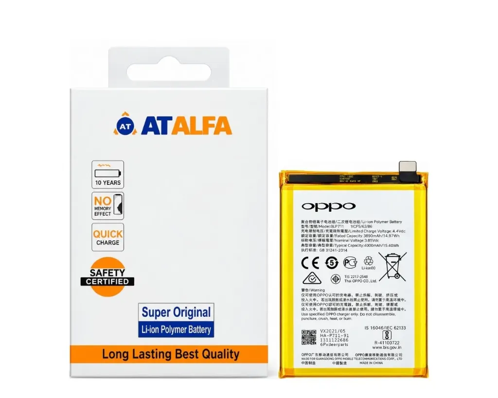 [BTOA1K-16] Oppo A(1)K Battery AT Alfa (BLP711) 