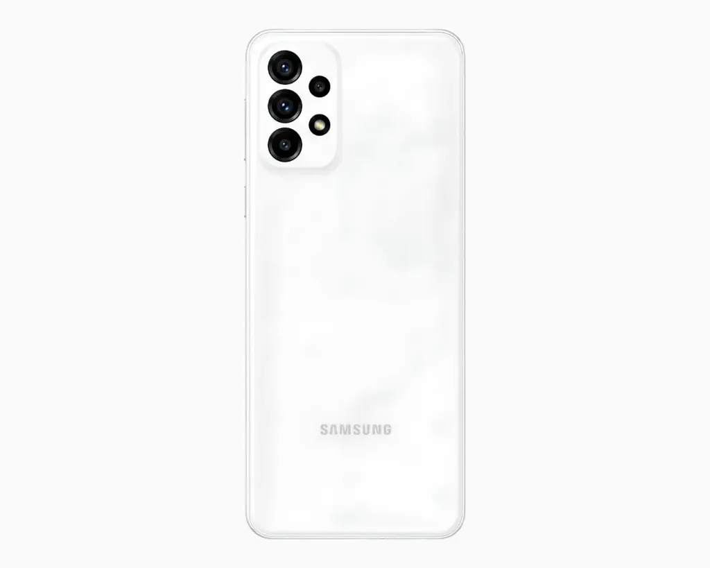 [HS9SA23-3-1] Samsung A(23) Only Back (WHITE)