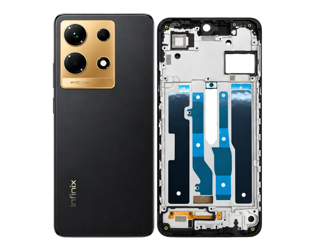 [HS6iNNT30-3-2] infinix Note (30) X(6833) Complete Housing (3 in 1) (BLACK)