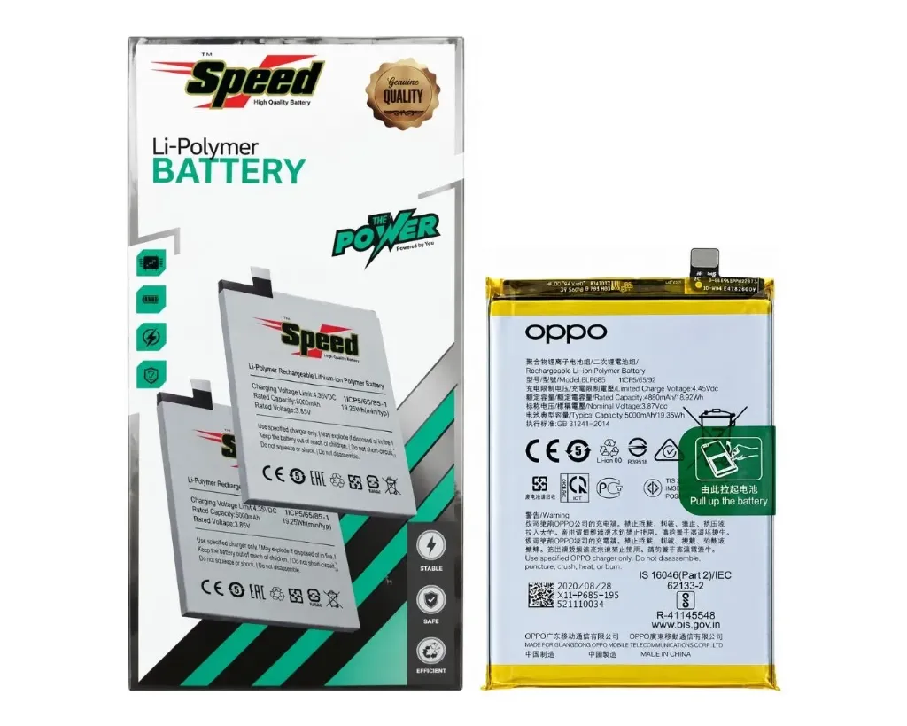 [BTOA53-12] Oppo A(53) Battery Speed (BLP805)