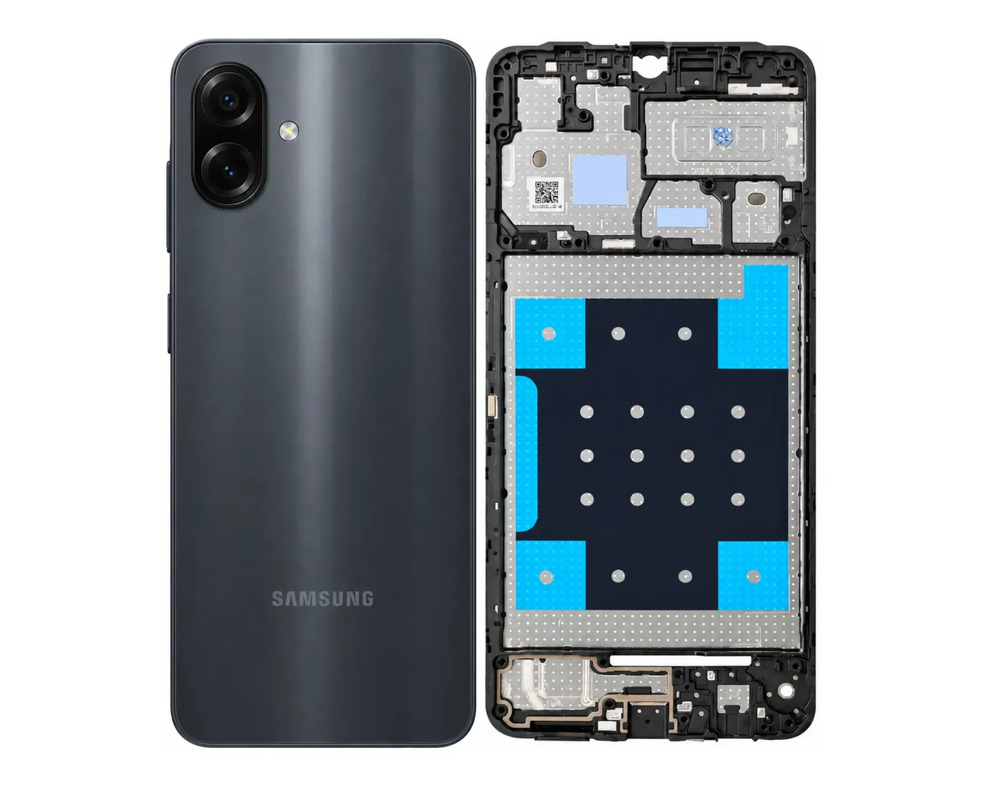 [HS6SA07-3-2] Samsung A(07) Complete Housing (3 in 1) (BLACK)