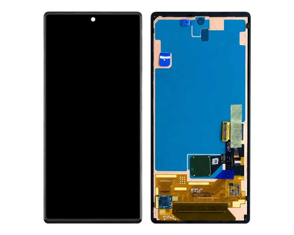 [UTE1GP6F4R-1-2] Google Pixel (6) Original Fresh Full Display With Ring LED Unit (BLACK)