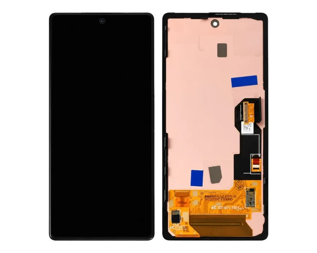 [UTE1GP6AF4R-1-2] Google Pixel (6)A Original Fresh Full Display With Ring LED Unit (BLACK)