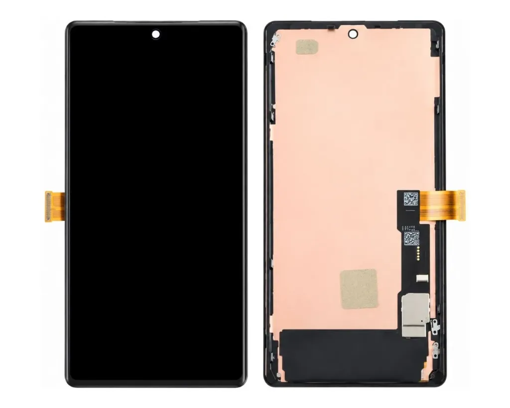 [UTE1GP7PRF4R-1-2] Google Pixel (7) Pro Original Fresh Full Display With Ring LED Unit (BLACK)