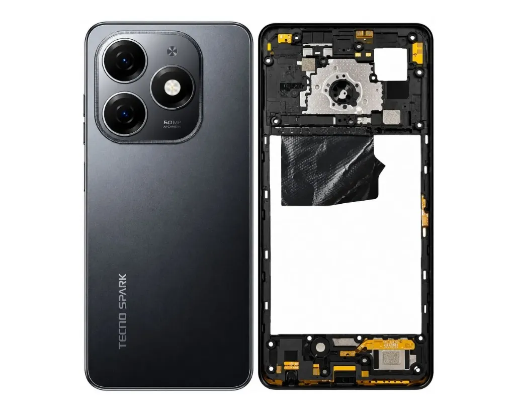 [HS8TESPR20-3-2] Tecno Spark (20) Middle Ring (BLACK)