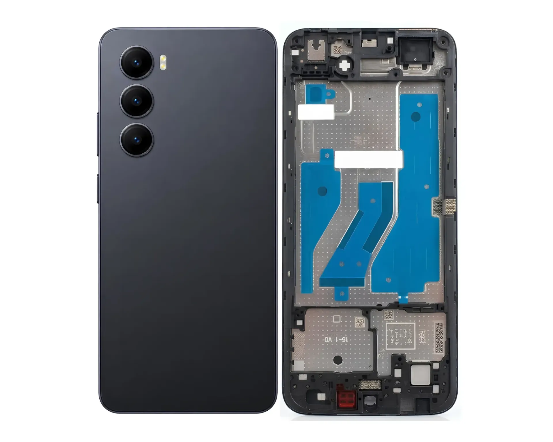 [HS6iTA100-3-2] itell A(100) Complete Housing (3 in 1) (BLACK)