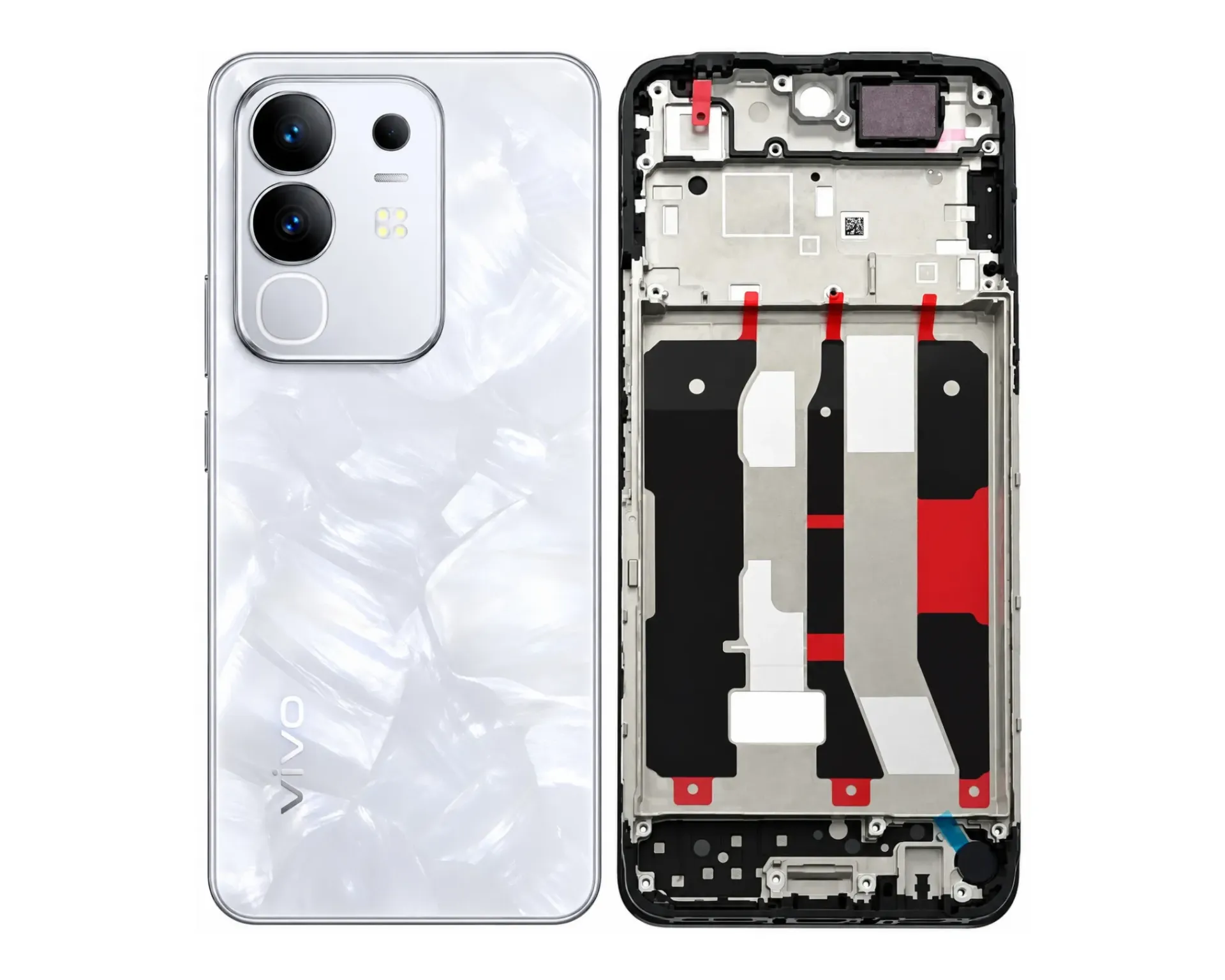 [HS6ViY29-3-1] Vivo Y(29) Complete Housing (3 in 1) (WHITE)