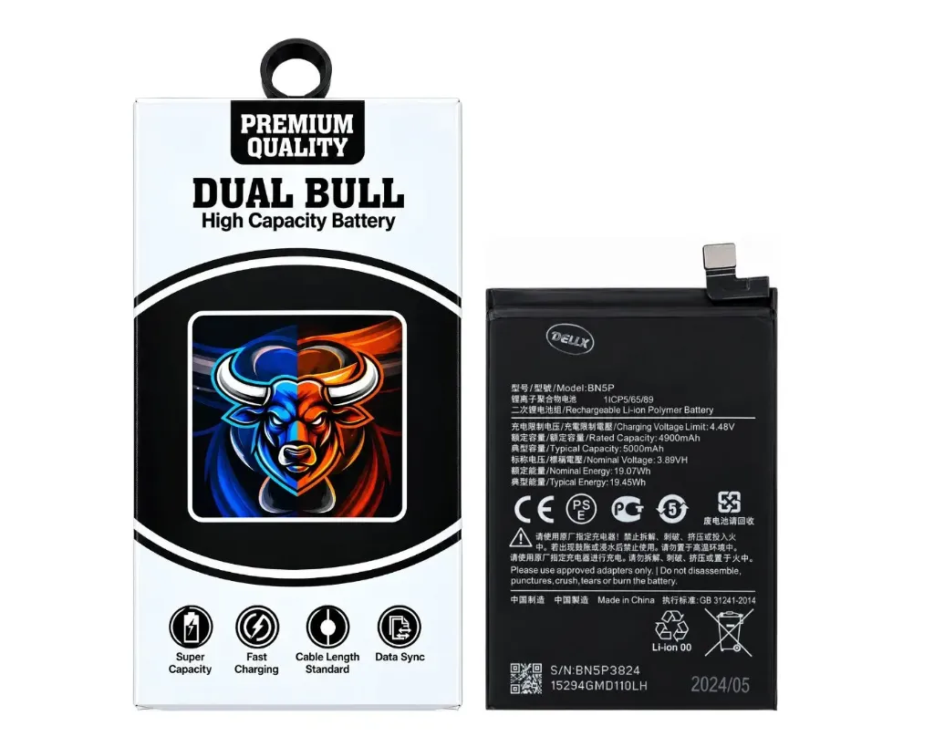 [BTMiBN5P-14] Redmi Note (13) Battery Top Star (BN5P)