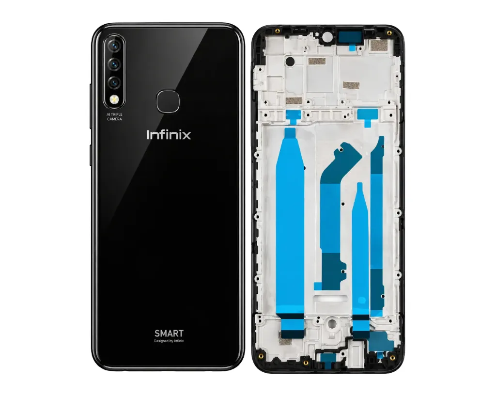 [HS6iNSMT3PL-3-2] infinix Smart (3) Plus X(627) Complete Housing (3 in 1) (BLACK)