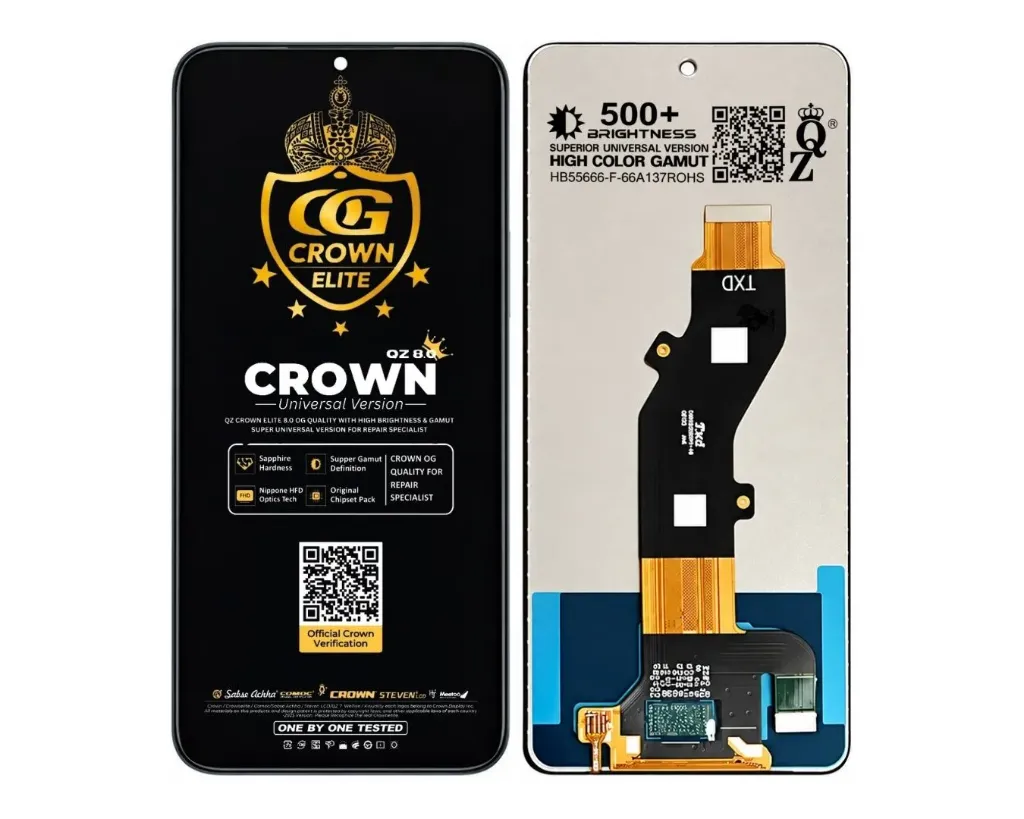 [UTCiNX6882-10-2] infinix Hot (50) X(6882) Crown LCD Unit (BLACK)
