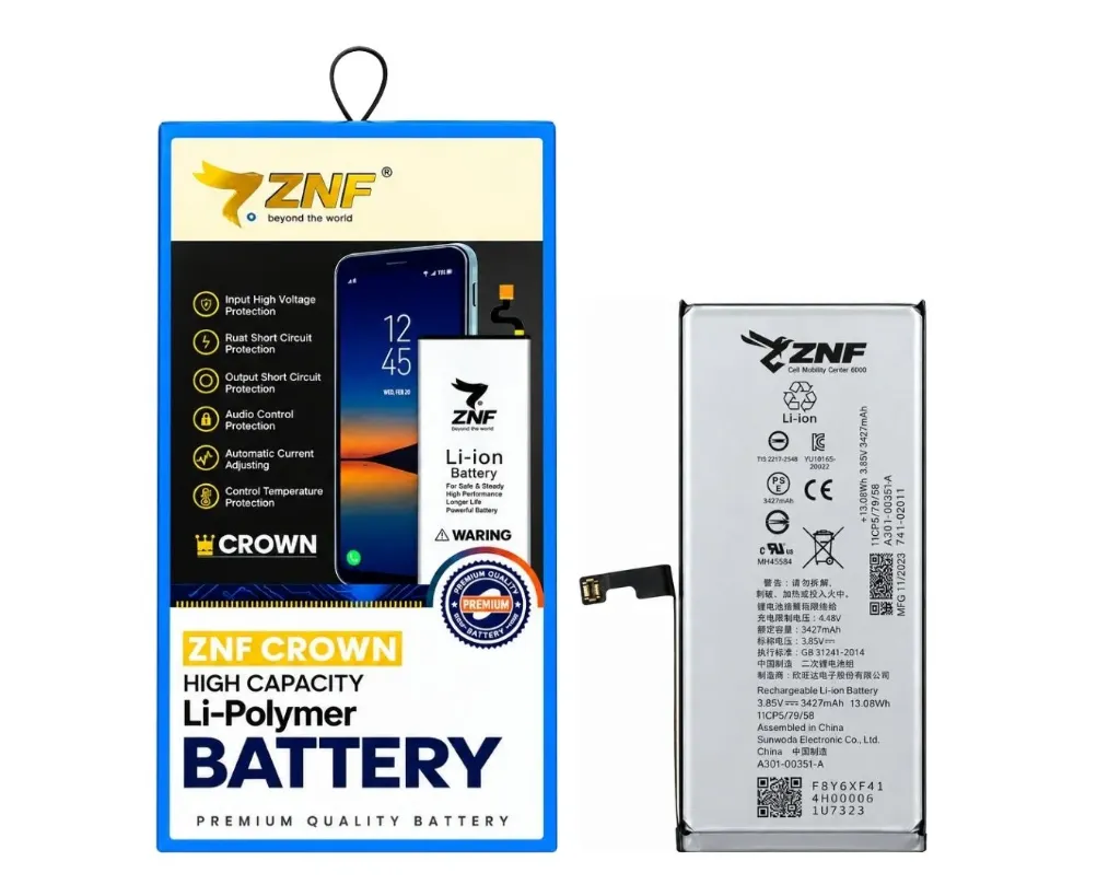 [BTiP15-10] iPhone (15) Battery ZNF