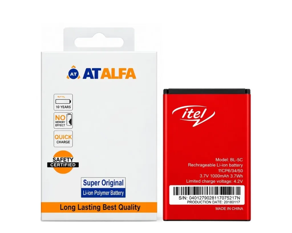 [BTiT5C-16] itell (5)C Battery AT Alfa (BL-5C)