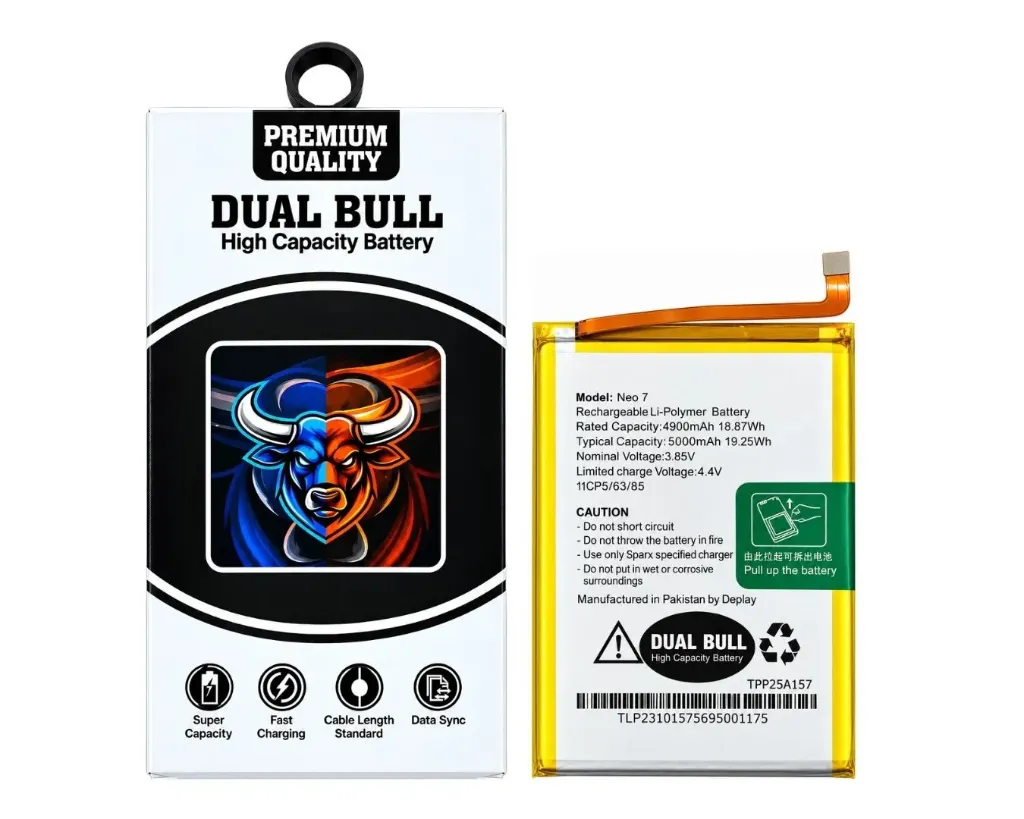 [BTSPNEO7-14] Sparx Neo (7) Battery Top Star