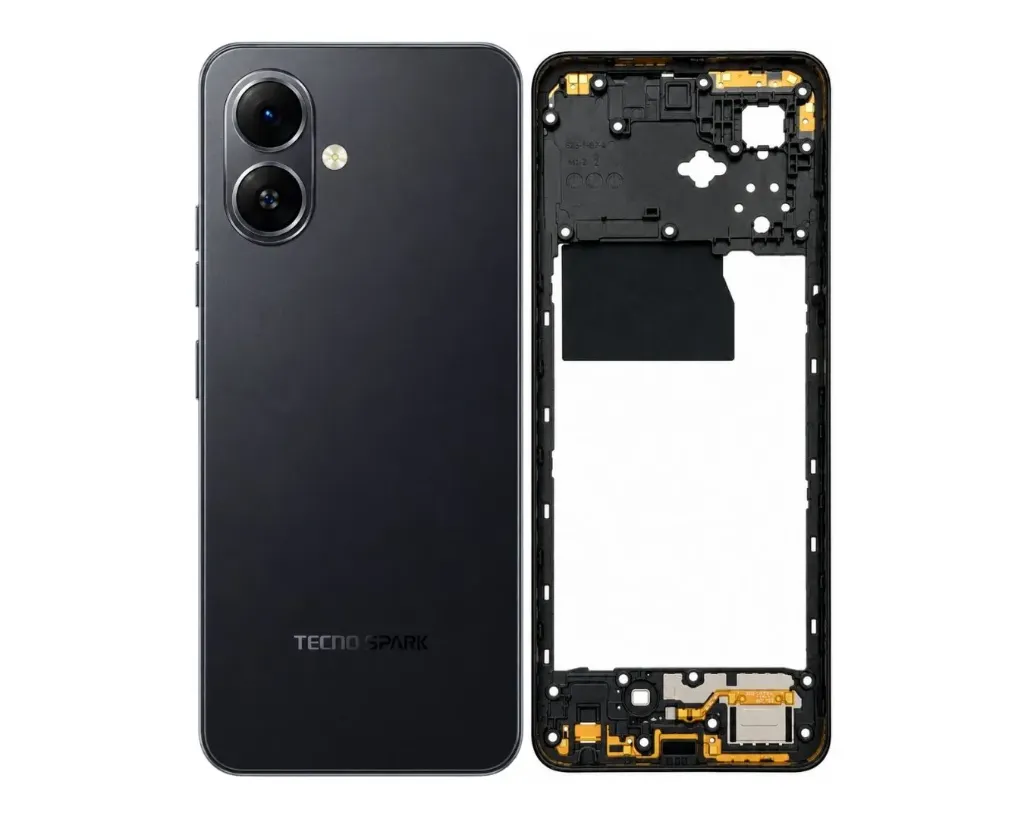 [HS8TESPRGO2-3-2] Tecno Spark Go (2) Middle Ring (BLACK)