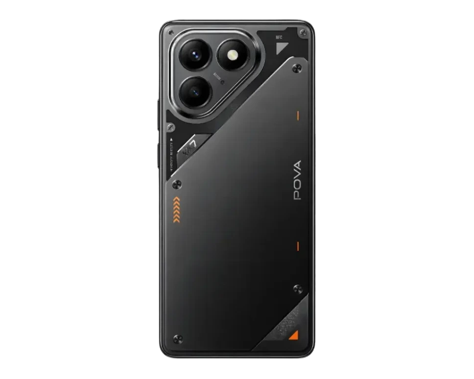 [HS9TEPOV7-3-2] Tecno Pova (7) Only Back (BLACK)
