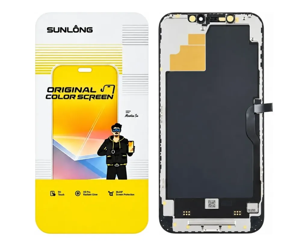 [UTE2iP12PRMX-6-2] iPhone (12) Pro Max iC Fresh Sunlong LED Unit (BLACK)