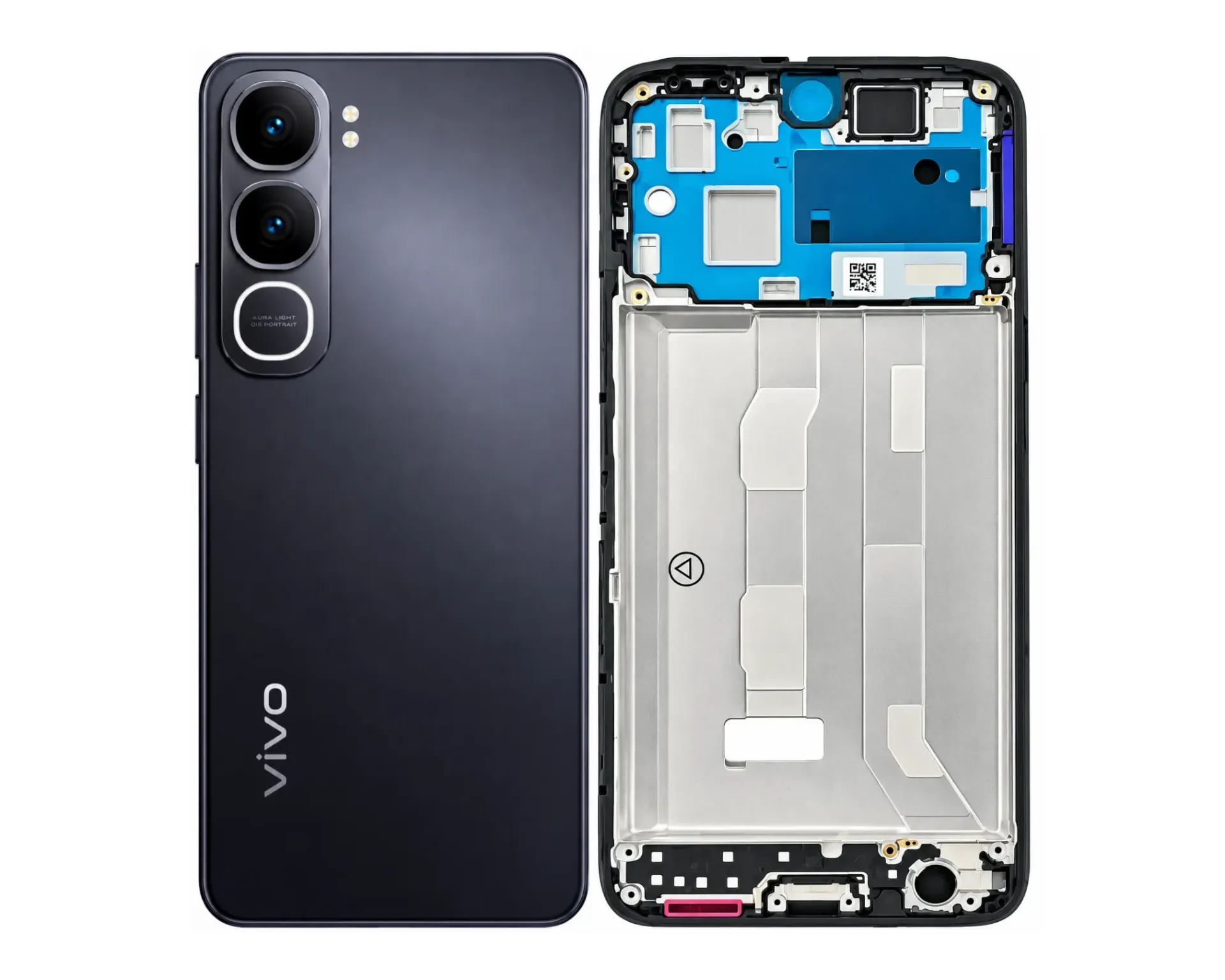 [HS6ViY21D-3-2] Vivo Y(21)D Complete Housing (3 in 1) (BLACK)