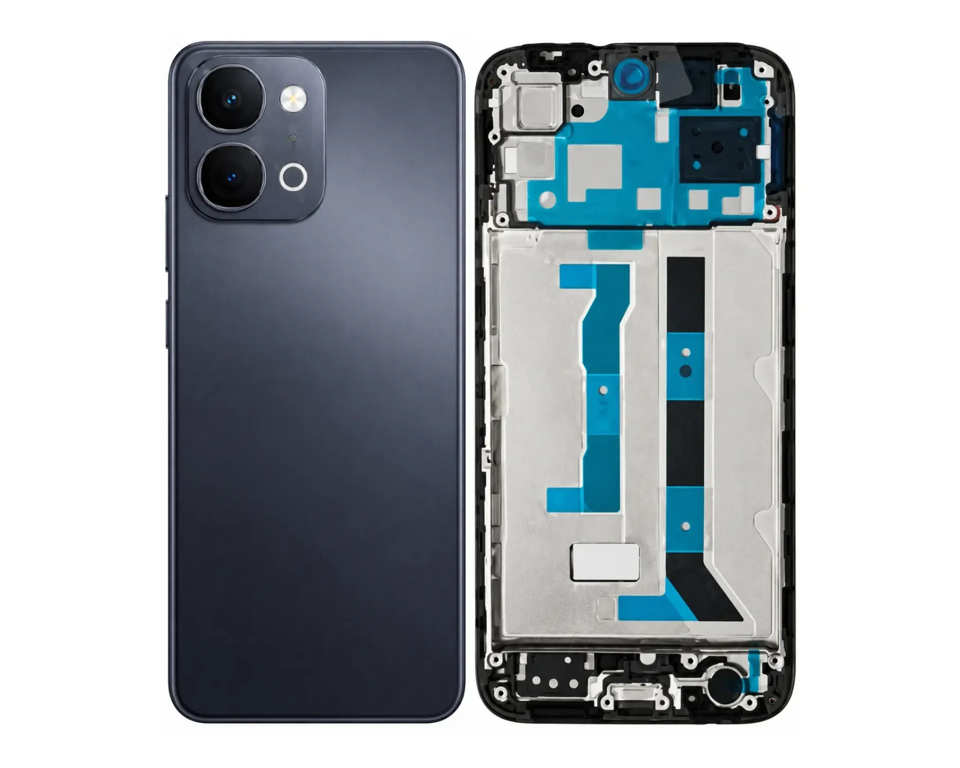 [HS6ViY31D-3-2] Vivo Y(31)D Complete Housing (3 in 1) (BLACK)