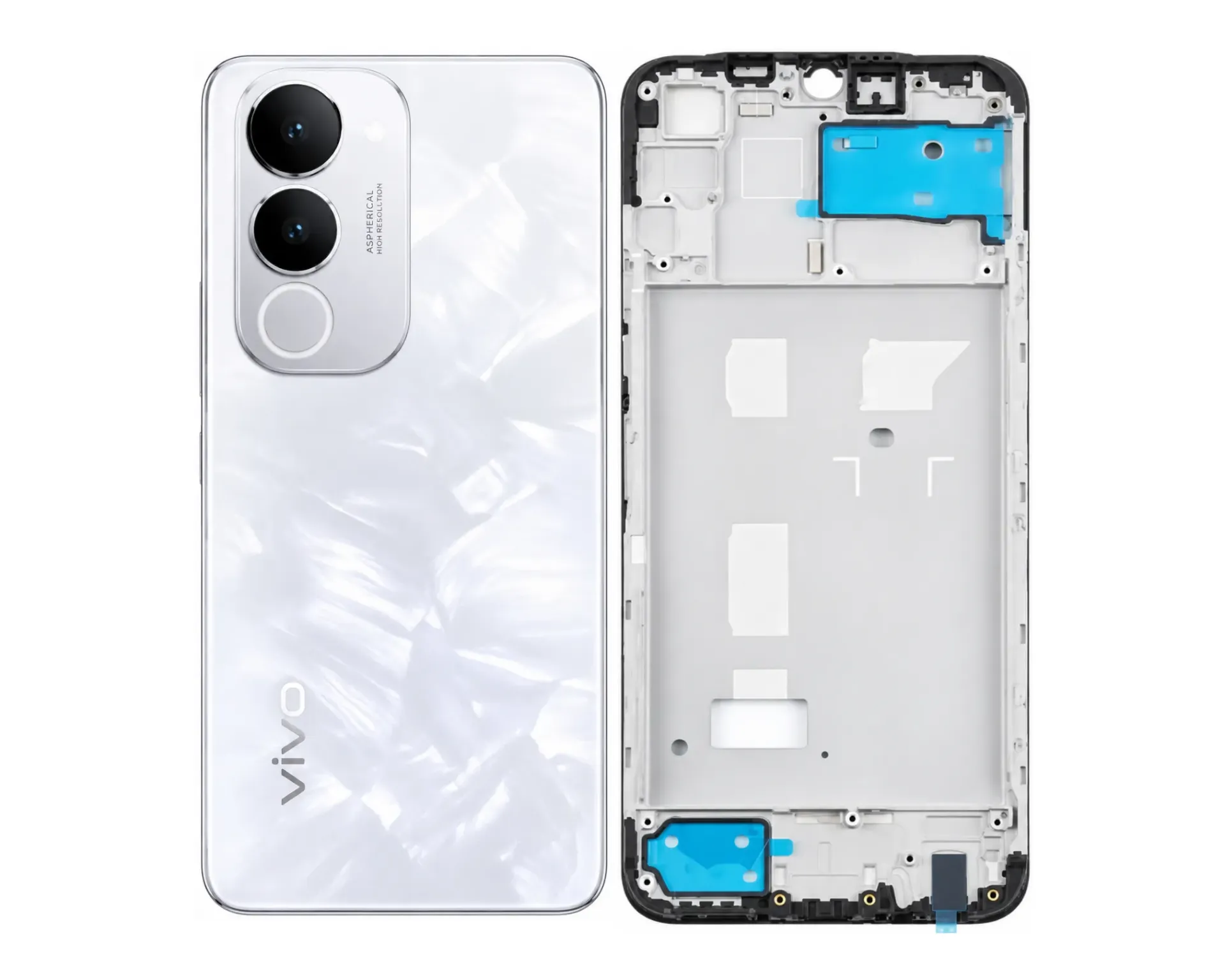 [HS6ViY400-3-1] Vivo Y(400) Complete Housing (2 in 1) (WHITE)