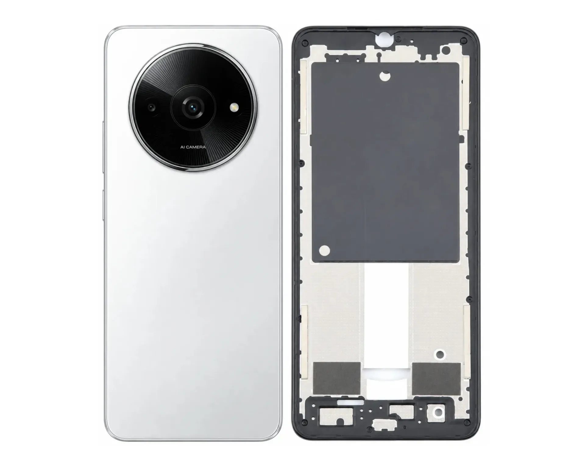[HS6MiA3X-3-1] Redmi A(3)X Complete Housing (3 in 1) (WHITE)