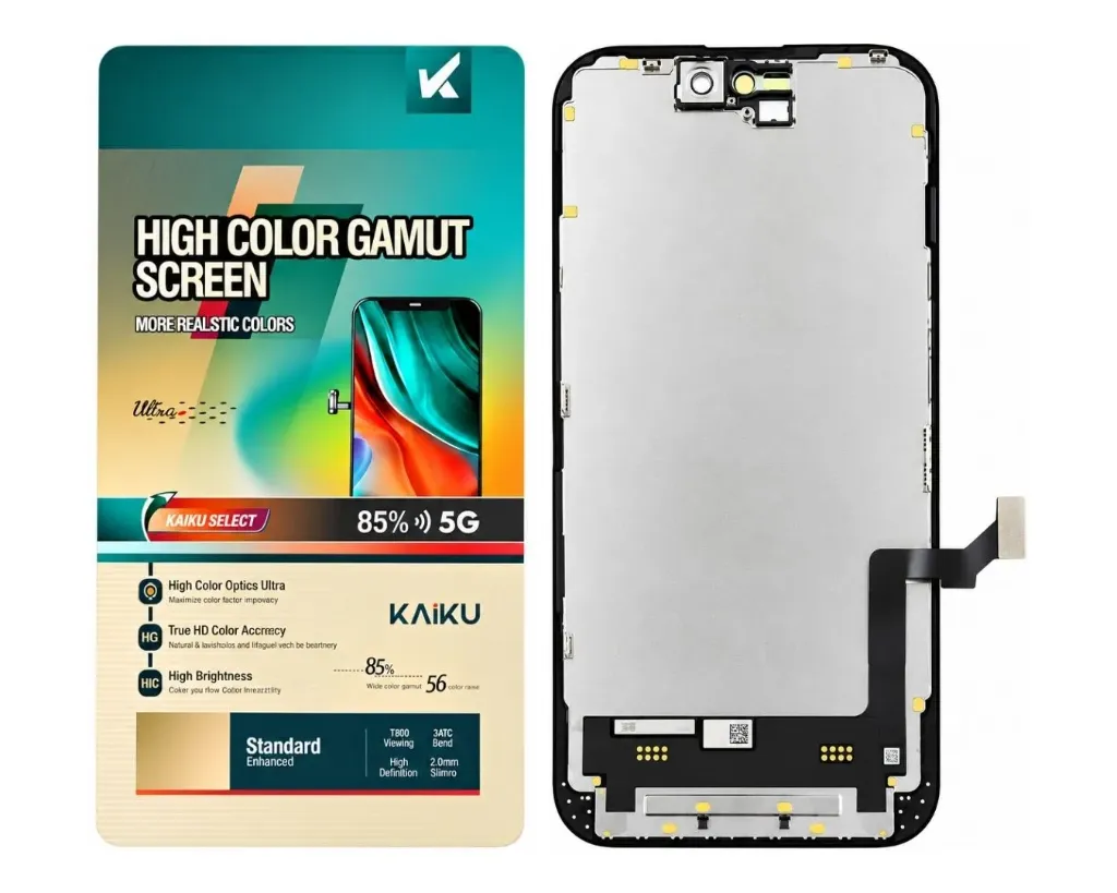[UTE2iP15-5-2] iPhone (15) iC Fresh Kaiku LED Unit (BLACK)