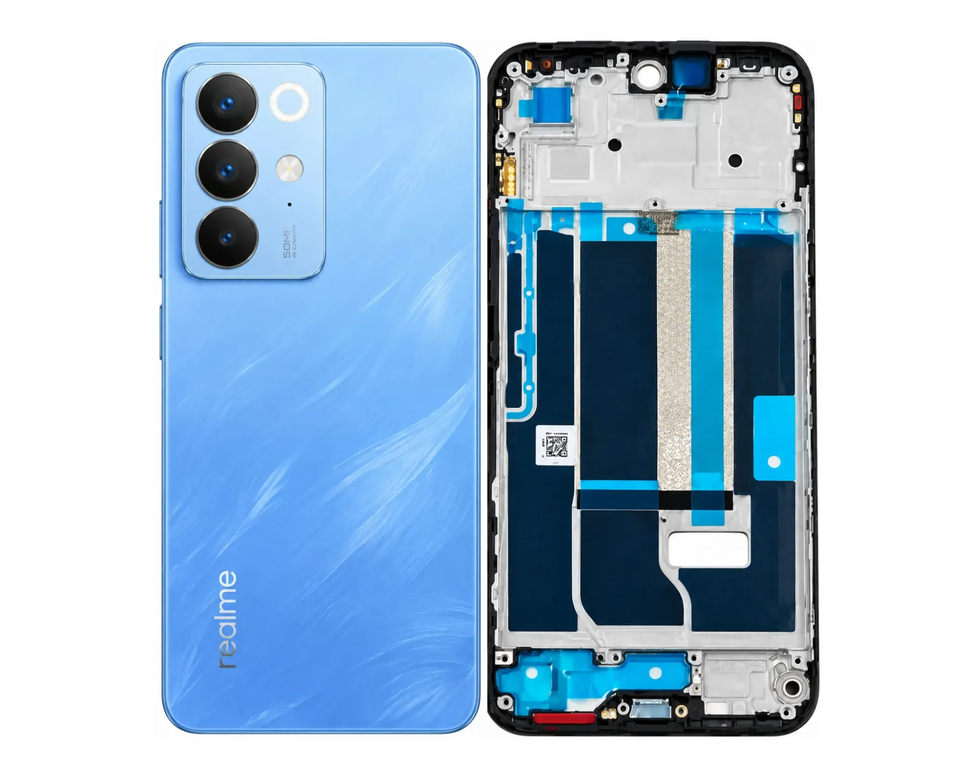 [HS6REC85-3-3] Realme C(85) Complete Housing (3 in 1) (BLUE)
