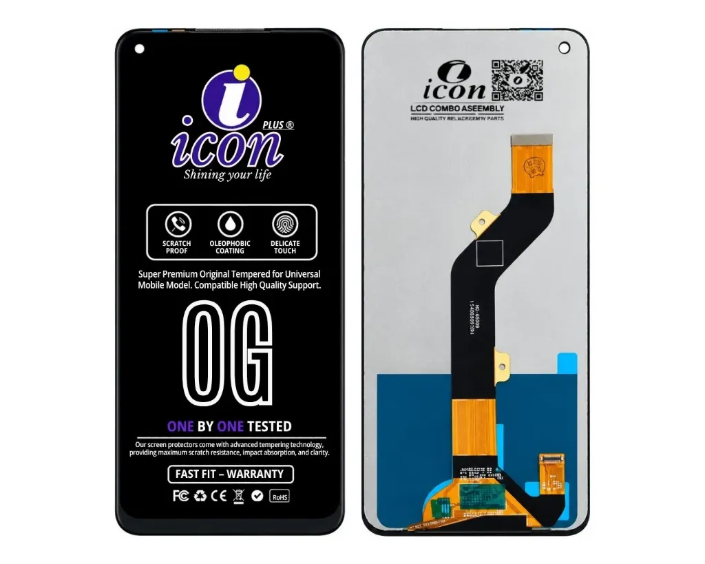 infinix Hot (10) X(682) icon LCD Unit (BLACK)